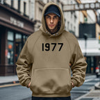 Herren Gemütlicher Kapuzenpullover mit ausgefallenem Design und praktischen Taschen R&B