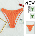 Damen Bikiniunterhose mit elegantem Rippendesign R&B