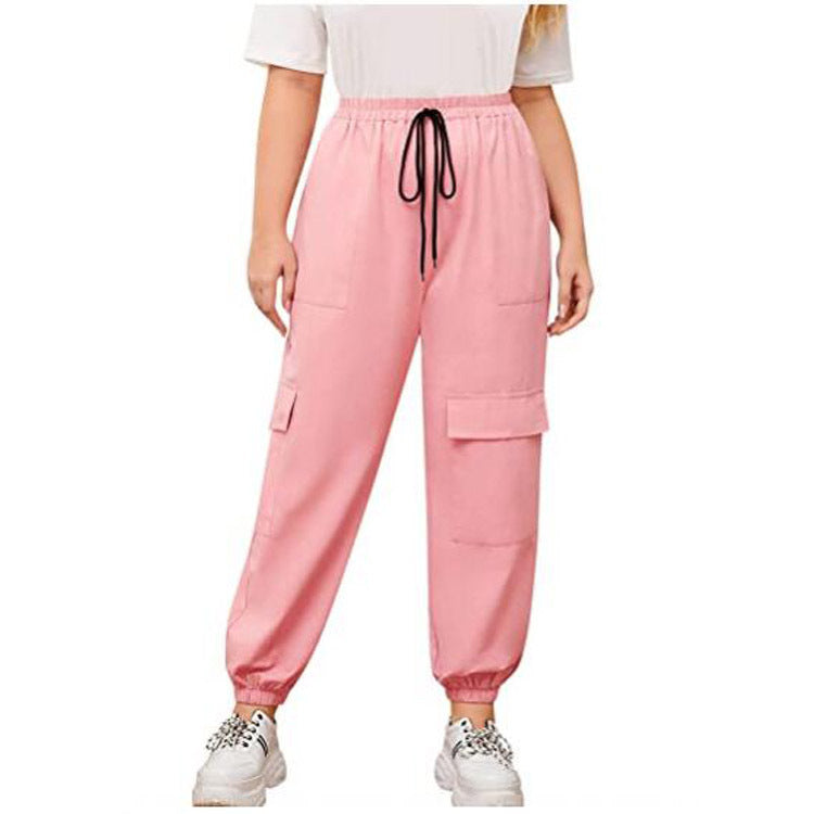Damen Cargo-Hose mit elastischem Bund und modernen Taschen R&B