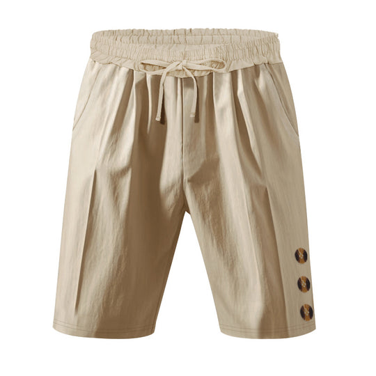 Herren lässige Sport-Shorts mit elastischem Bund und praktischen Seitentaschen R&B