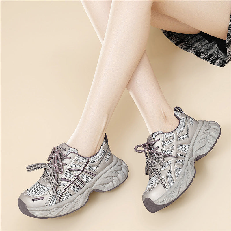 Damen Atmungsaktive und gedämpfte Sportschuhe mit dynamischer Sohle R&B