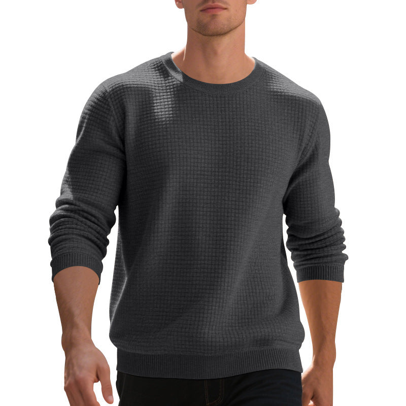 Herren Strickpullover mit strukturiertem Design und optimaler Passform R&B