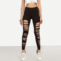 Damen Leggings mit raffiniertem Cut-Out Design