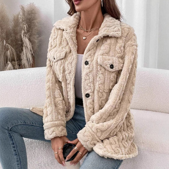 Damen Strickjacke mit strukturierter Oberfläche R&B