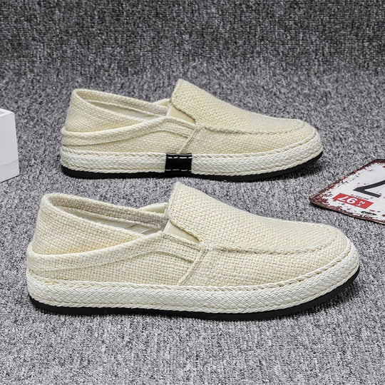 Damen bequeme Espadrilles mit elastischen Einsätzen und flexibler Sohle R&B
