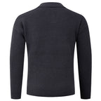Herren lässiger Pullover mit modernem Kragen R&B