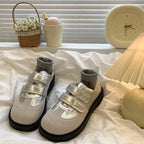 Damen Sneakers mit verstellbarem Klettverschluss und bequemem Fußbett R&B