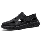Damen Komfortable Leder Sandalen R&B