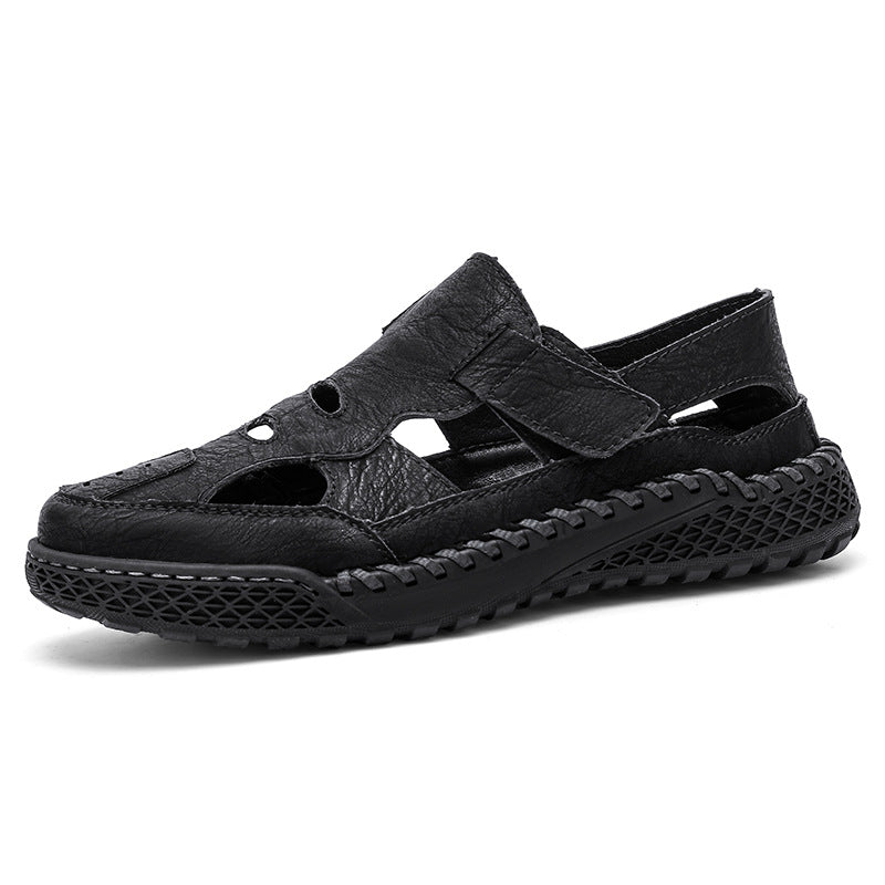 Damen Komfortable Leder Sandalen R&B