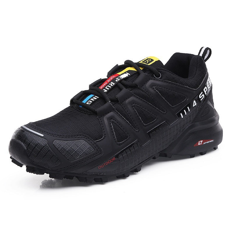 Damen Outdoor-Laufschuhe mit rutschfester Profilsohle und atmungsaktivem Obermaterial R&B