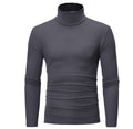 Herren eleganter Rollkragenpullover aus bequemen Stretchmaterial R&B