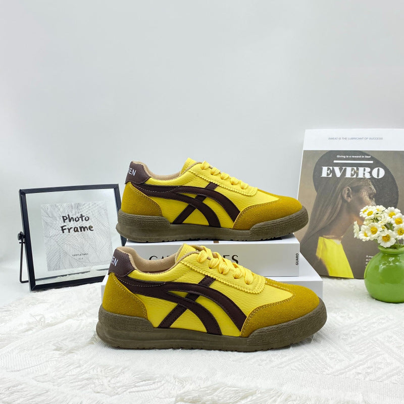 Damen Sportliche Sneakers im Retro-Stil mit atmungsaktivem Obermaterial R&B