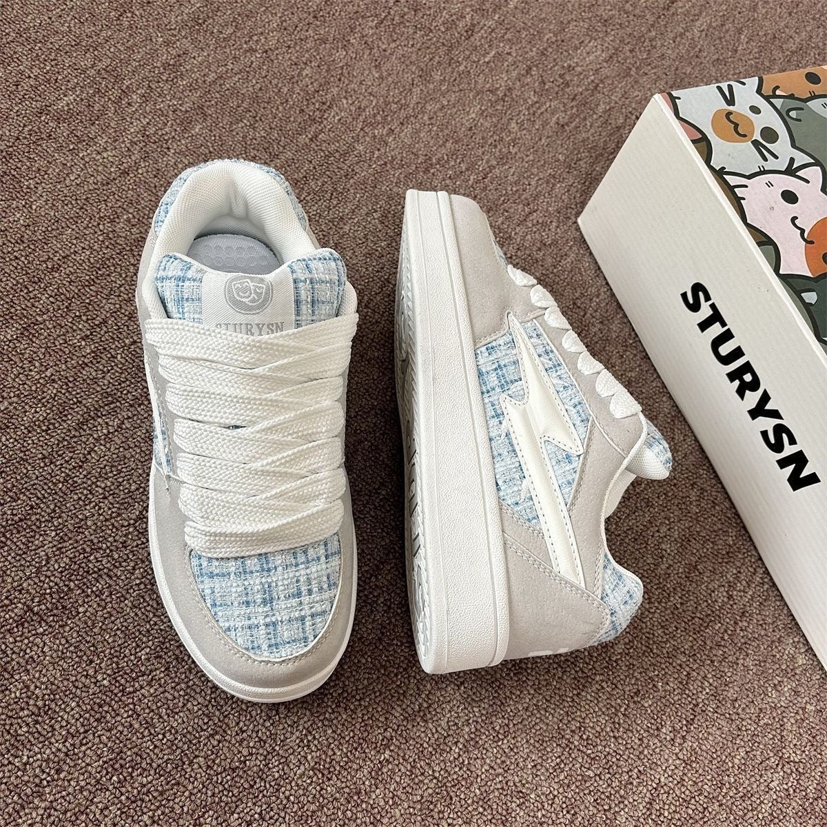Damen Sneaker mit innovativem Komfortdesign und rutschfester Sohle