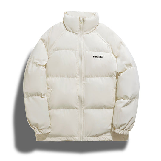 Damen isolierte Pufferjacke mit hochabschließendem Kragen und strukturiertem Steppmuster R&B