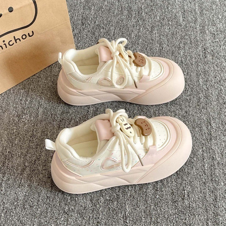 Damen Sneaker mit verspieltem Design und bequemer Sohle