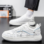 Damen Sneakers mit einzigartigem grafischem Design und flexibler Sohle R&B