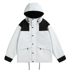 Herren technische Outdoor-Jacke mit wetterfester Kapuze und feuchtigkeitsregulierendem Material R&B