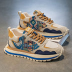 Damen Bequeme Ethno-Sneaker