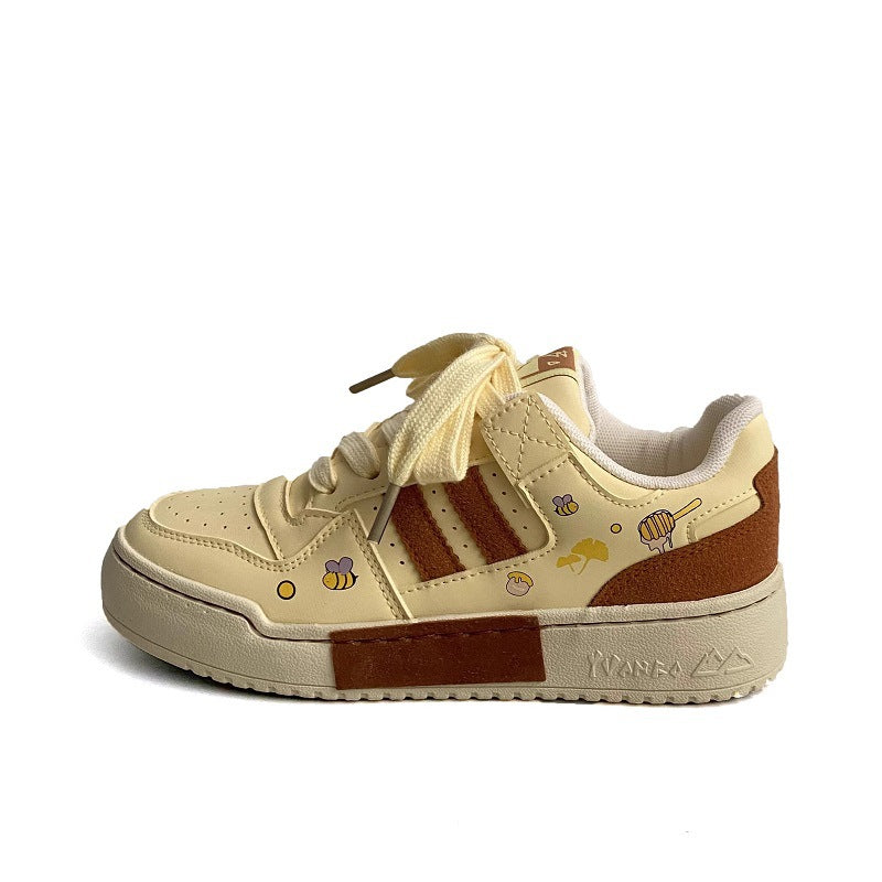 Damen Sportliche Sneaker mit bunten Applikationen und strapazierfähigem Obermaterial R&B