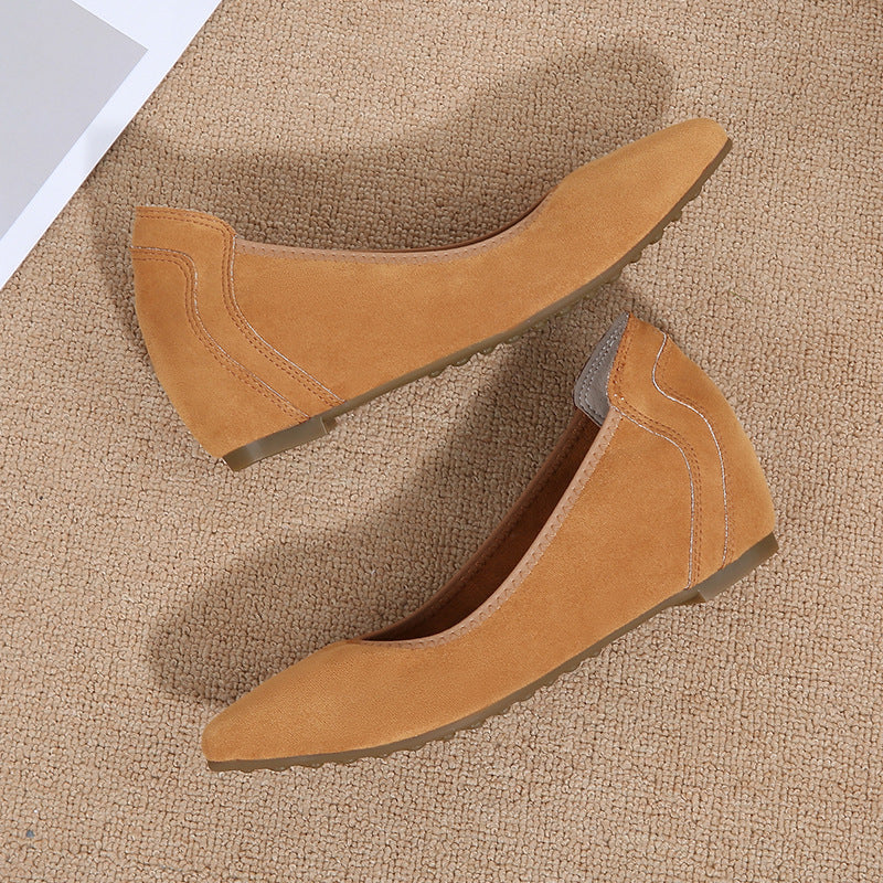 Damen Wedges Ballerinas mit bequemer Sohle und elegantem Design R&B