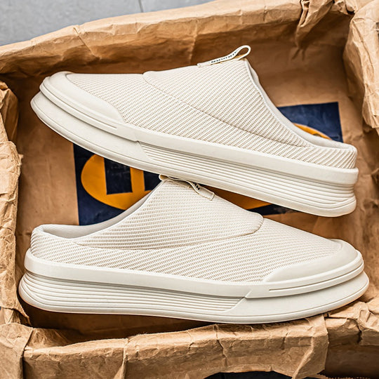 Damen Casually maxisierte Slip-On Sneakers mit atmungsaktiver Oberflächenstruktur R&B