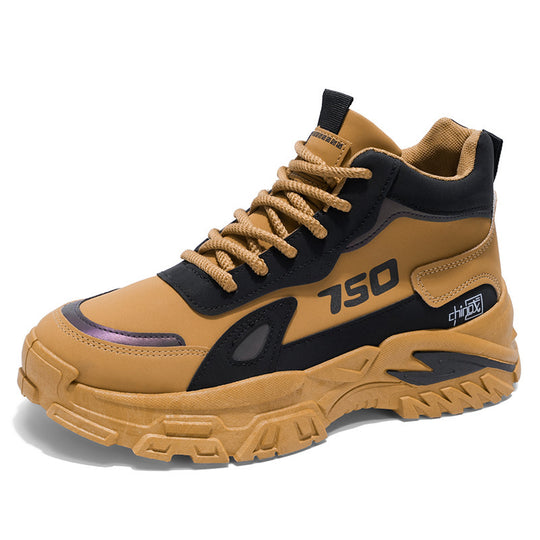 Herren Sportliche Chunky Sneakers mit rutschfester Sohle und verstärktem Knöchel R&B