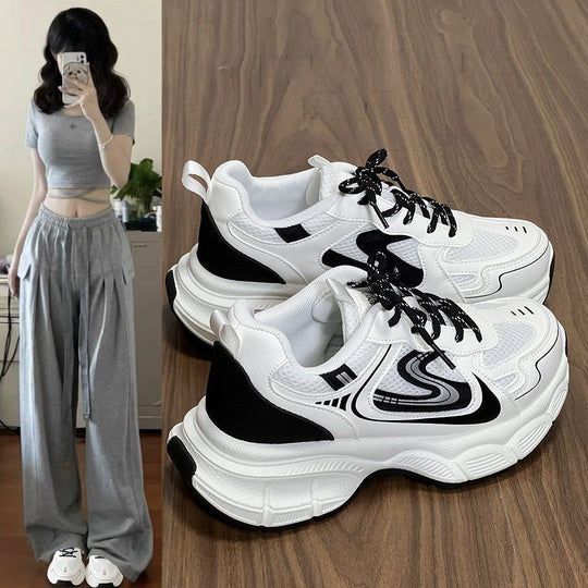 Damen Sportliche Sneakers mit atmungsaktivem Obermaterial und dämpfender Sohle R&B