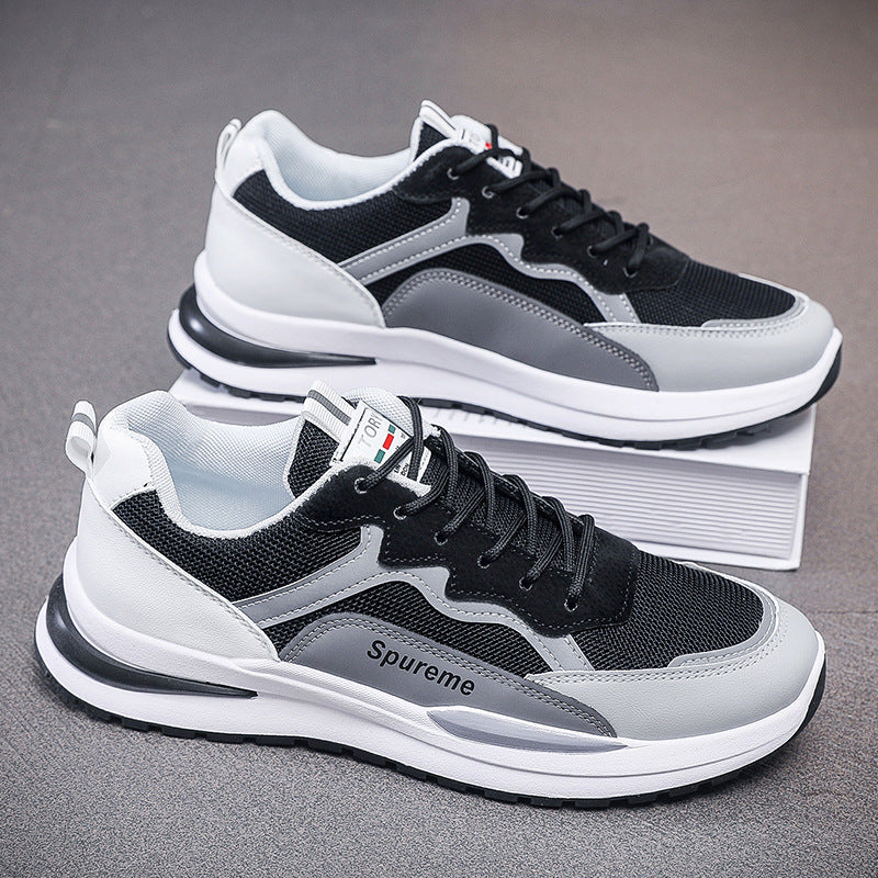 Damen Komfortable Lauf-Sneaker mit atmungsaktiver Mesh-Oberfläche und dämpfender Sohle