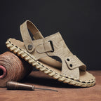 Herren Modische Sandalen mit verstellbarem Riemensystem und rutschfester Sohle R&B