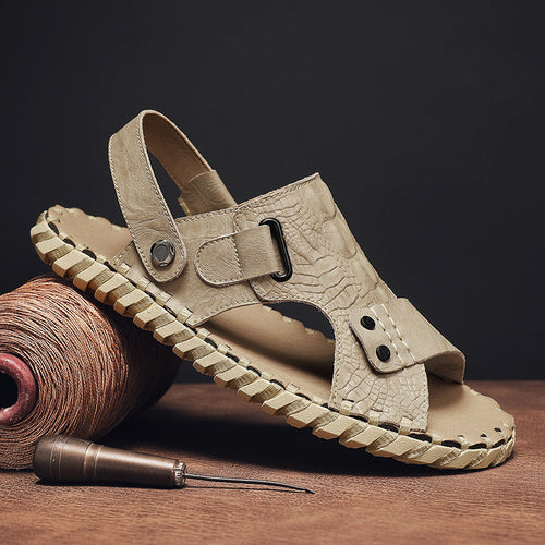 Herren Modische Sandalen mit verstellbarem Riemensystem und rutschfester Sohle R&B