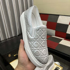 Damen Slip-On Sneakers mit eleganter Steppoptik und rutschfester Sohle R&B