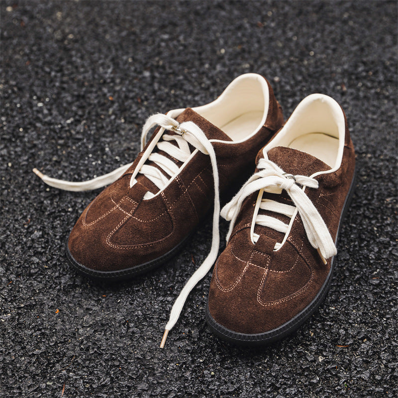 Damen Elegante und bequeme Wildleder Sneakers R&B