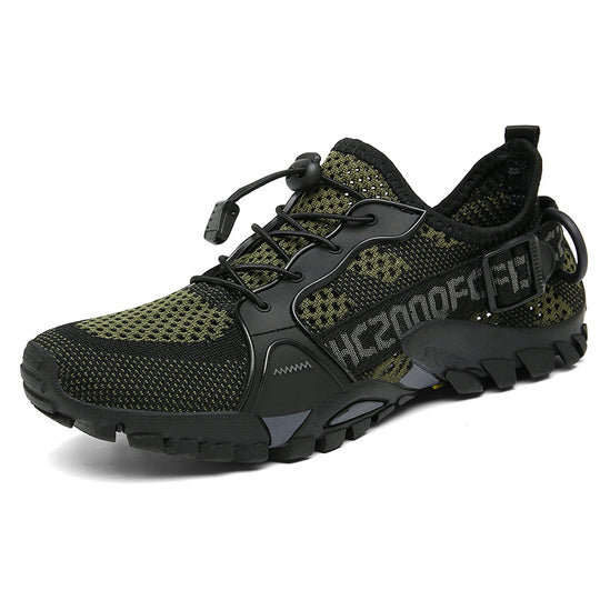 Damen Leichte und flexible Outdoor-Sneaker mit atmungsaktivem Mesh-R&B