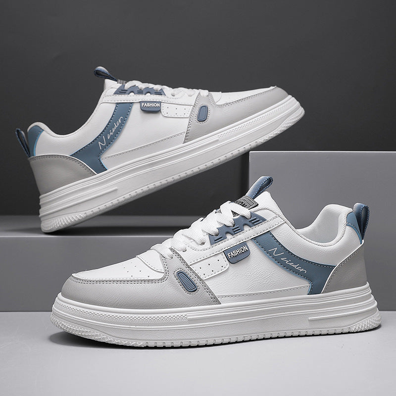 Damen Modische Freizeitsneakers mit atmungsaktivem Leder und dämpfender Sohle R&B