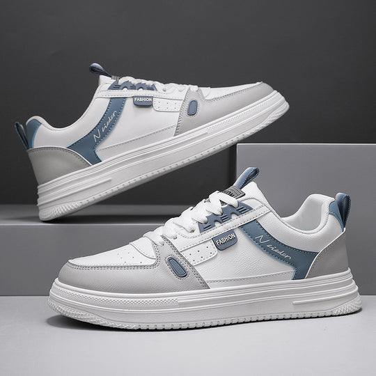 Damen Modische Freizeitsneakers mit atmungsaktivem Leder und dämpfender Sohle R&B