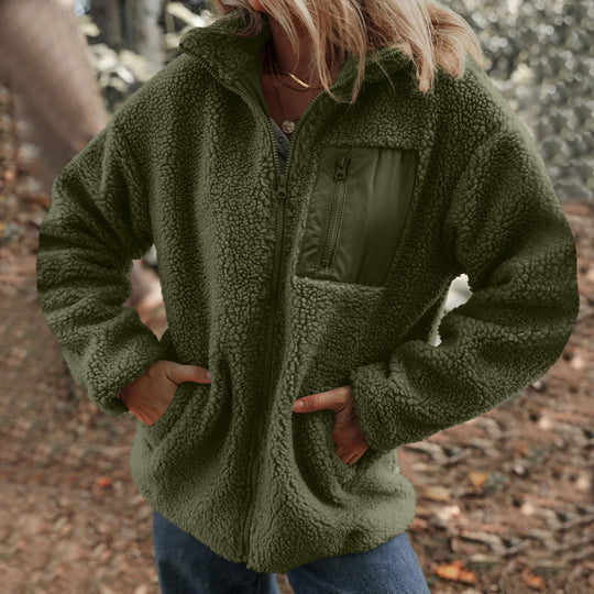 R&B | Lockere und Warme Jacke für Frauen