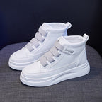 Damen High-Top Sneaker mit leichtem Design und verstellbaren Riemen