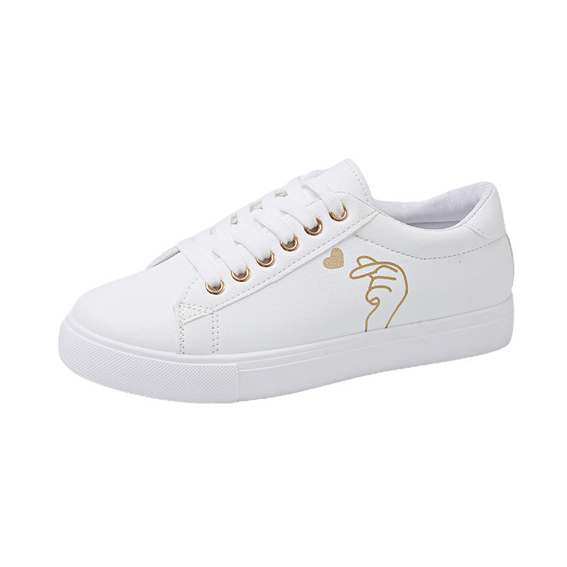 Damen Sneakers mit elegantem Logo und bequemer Sohle R&B