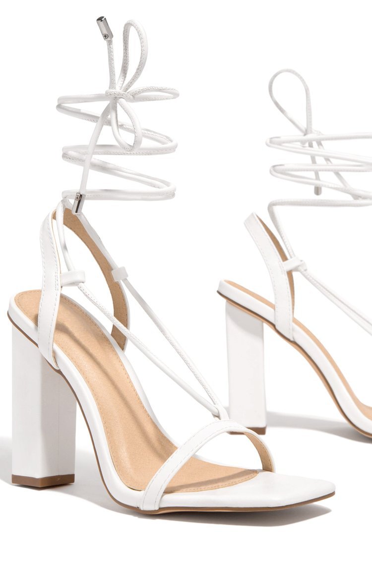 Damen High Heels mit elegantem Riemendesign und komfortablem Blockabsatz R&B