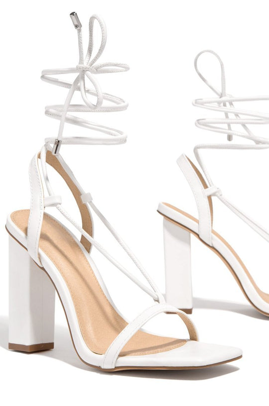 Damen High Heels mit elegantem Riemendesign und komfortablem Blockabsatz R&B