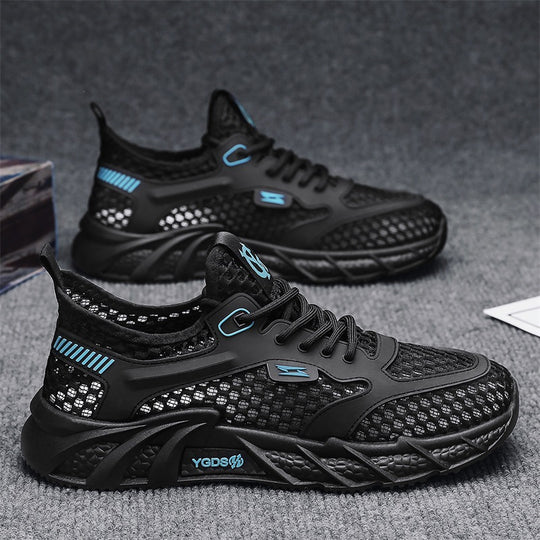 Damen Sportliche Mesh-Laufschuhe mit atmungsaktiver Struktur und innovativer Dämpfungstechnologie R&B