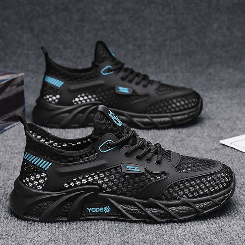 Damen Sportliche Mesh-Laufschuhe mit atmungsaktiver Struktur und innovativer Dämpfungstechnologie R&B