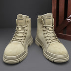 Damen Hohe Sneaker mit robustem Canvas-Obermaterial und rutschfester Sohle R&B
