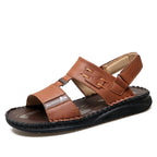 Herren Komfortable und atmungsaktive Sandalen mit verstellbarem Riemensystem R&B
