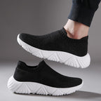 Damen Sportliche Strick-Sneaker mit rutschfester Sohle