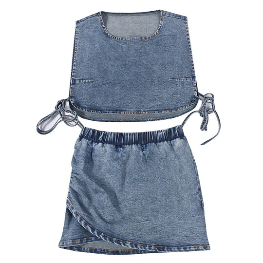 Damen Denim Twin-Set R&B