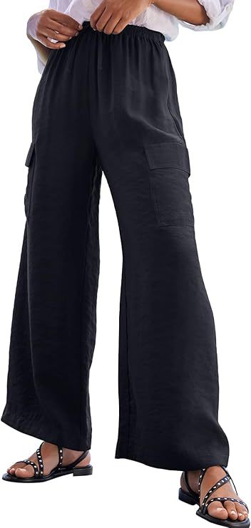 Damen Cargo-Hose aus leichtem Jersey R&B