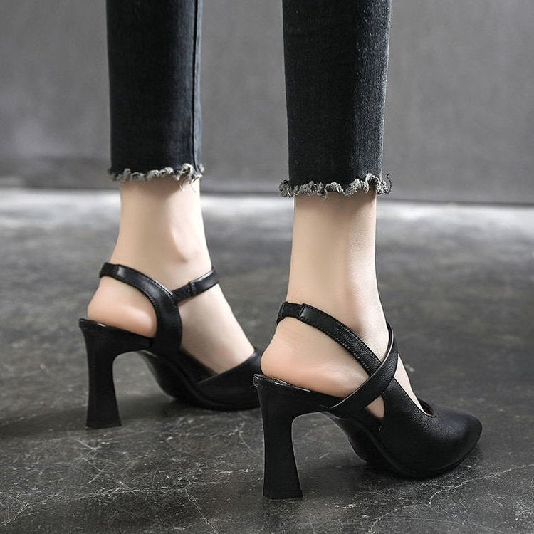 Damen Slingpumps mit verstellbarem Riemen und eleganter Absatzhöhe R&B
