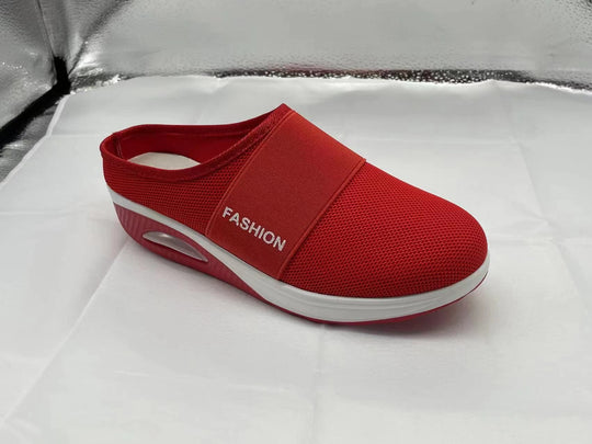 Damen Komfortable Luftpolster Clogs mit atmungsaktivem Obermaterial R&B