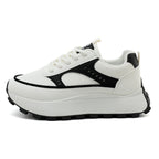 Damen Plattform-Sneaker mit modischem Obermaterial und rutschfester Sohle R&B